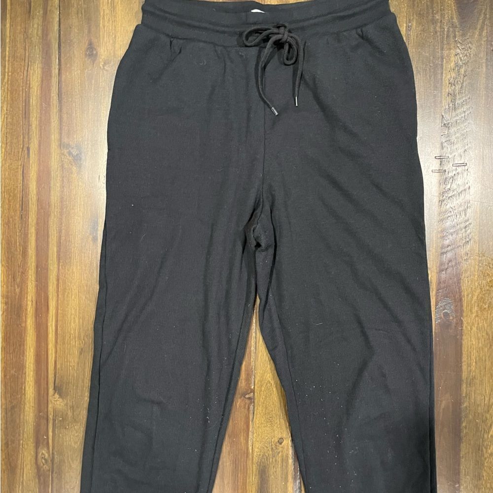 Sunday Best Aritzia Baby Waffle Jogger Black - Medium - Picture 3 of 8